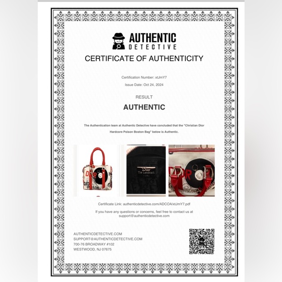 Dior Hardcore Poison Boston Bag - Picture 16 of 16